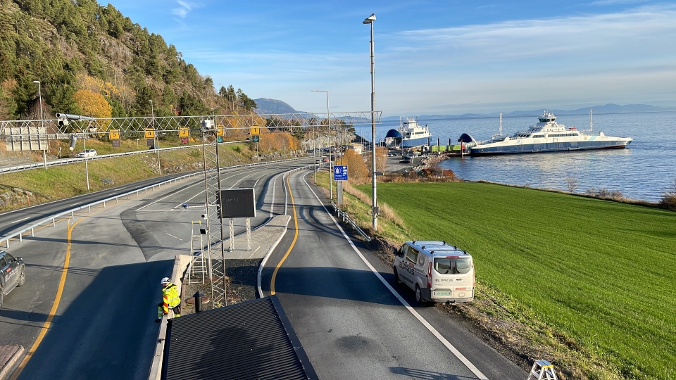 AutoPASS charging point Flakk-Rørvik